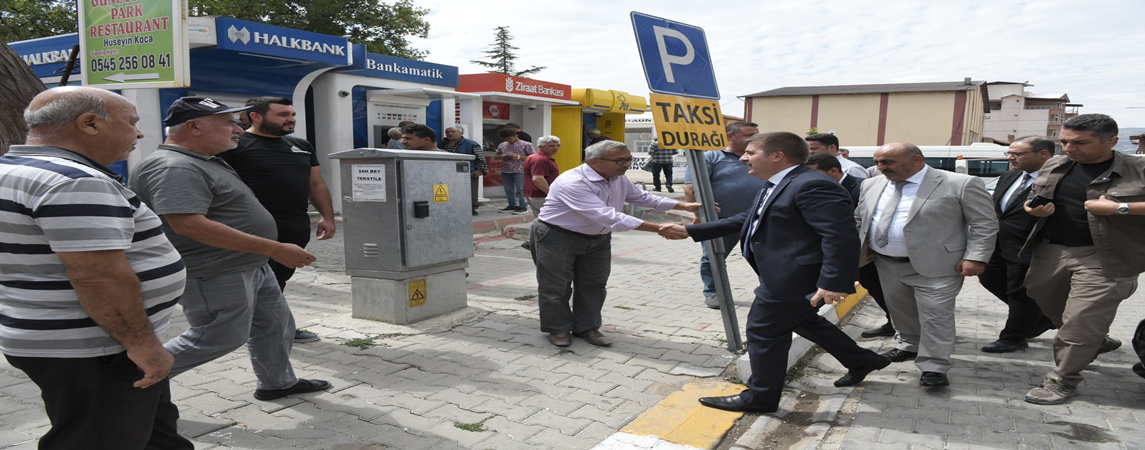 Vali Sarıibrahim Bir Gününü Taşeli Bölgesinde Geçirdi